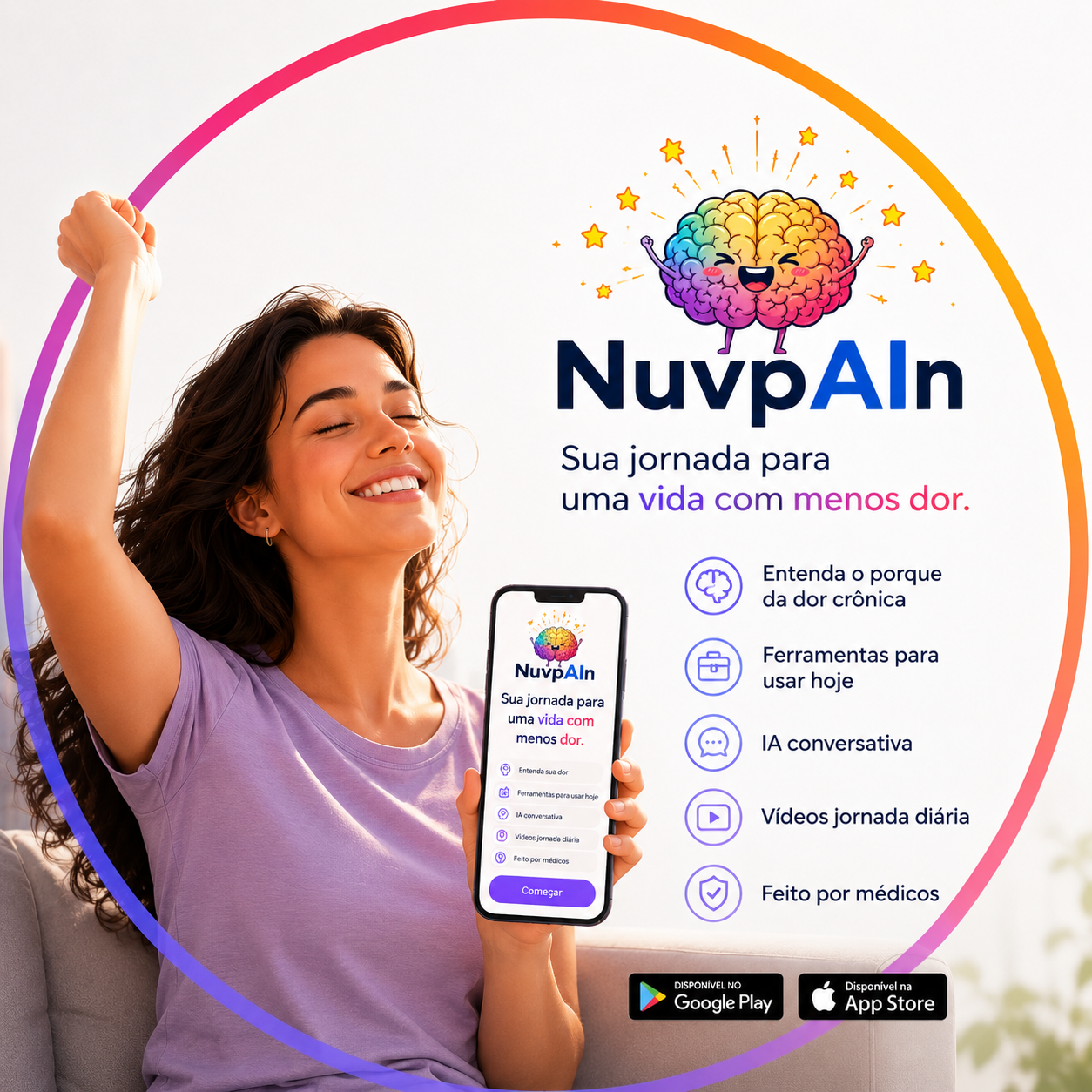 NuvpAIn — Sua jornada para uma vida com menos dor